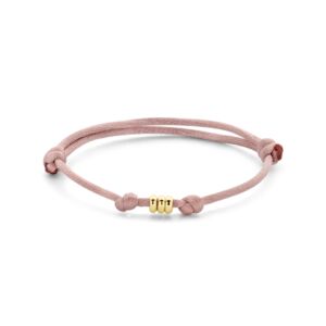 Armband Satin zartrosa 13 - 26 cm