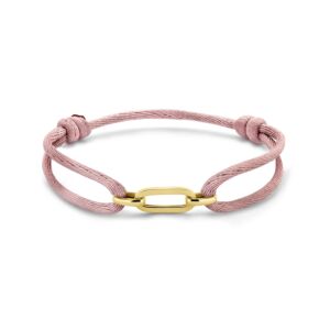 Armband Satin zartrosa 13 - 26 cm