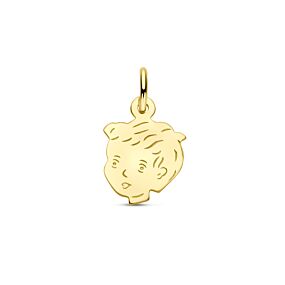 9k Anhänger Junge 12 mm