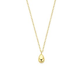 9k Halskette Tropfen 42 - 45 cm