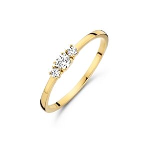 9k Ring Trilogie Zirkonia